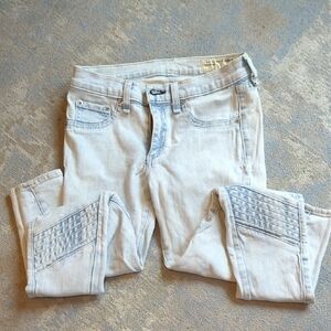 Rag & Bone Light Acid Wash Skinny Jeans